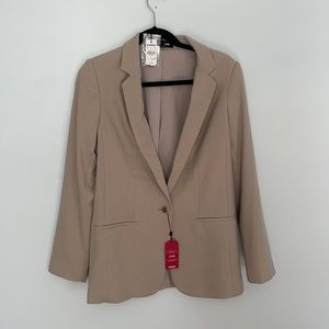Khaki/Tan Express Boyfriend Blazer